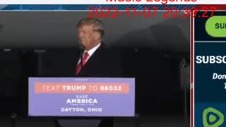Reump Rally in Ohion Nov 7th 2022