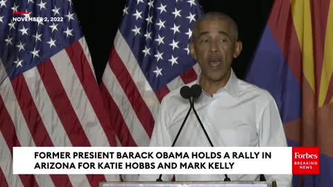 Barack Obama: 'Kari Lake Actually Interviewed Me Back In 2016...'