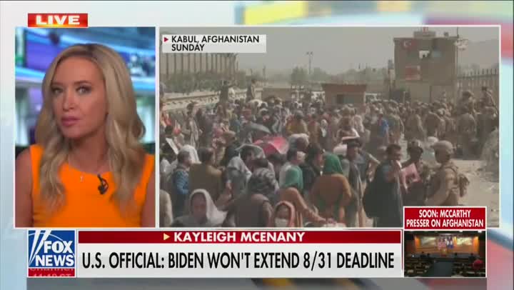 Kayleigh McEnany: Taliban Is 'Dictating Terms To the Most Powerful Country In The World'