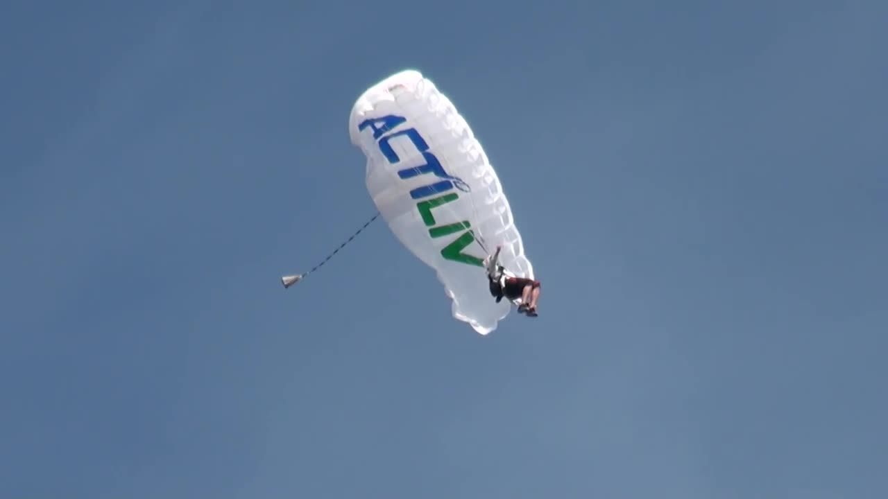 Skydive swoop crash, what not to do