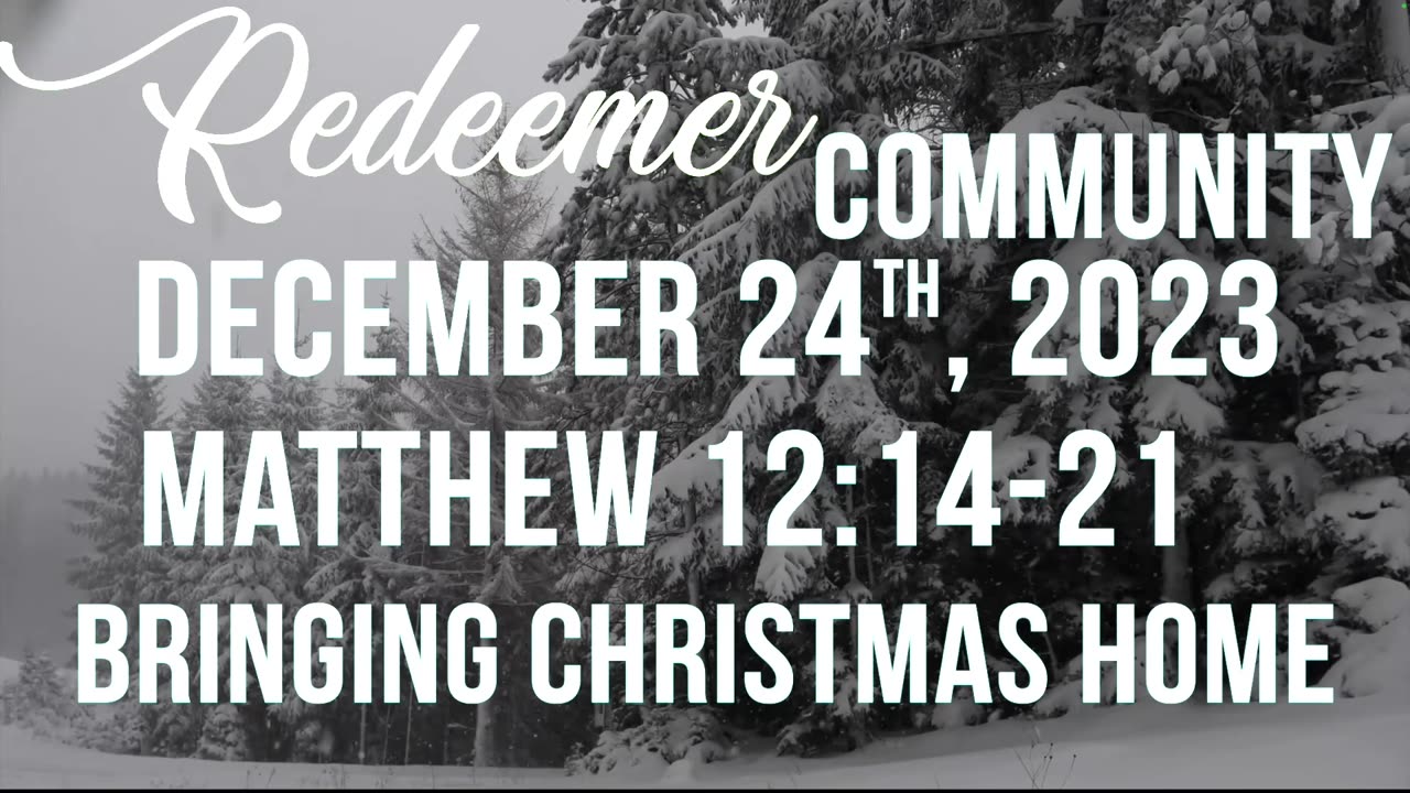 December 24th service