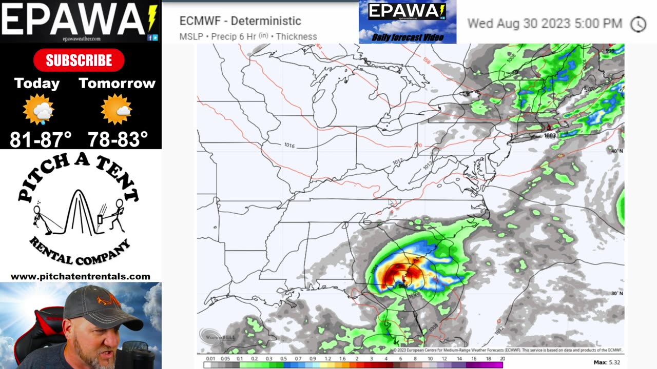 Saturday August 26th, 2023 video forecast - #people please share and follow my channel