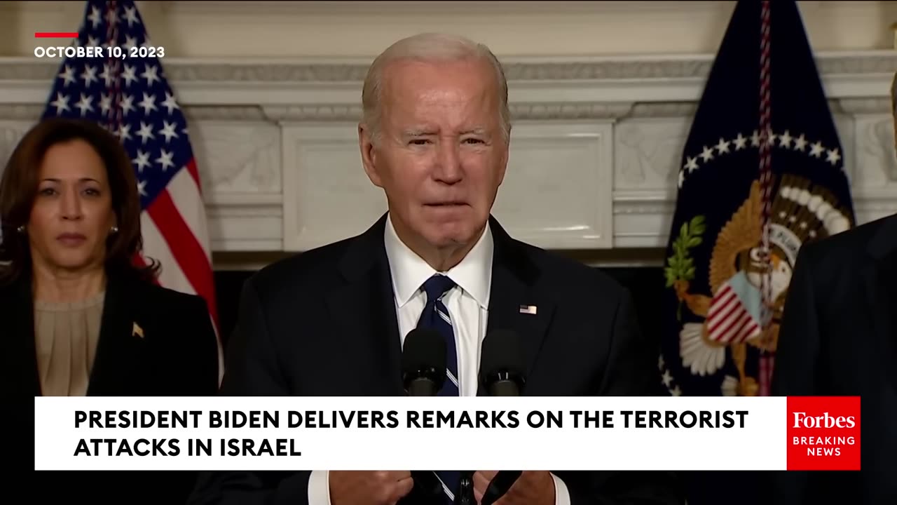 BREAKING NEWS- President Biden Gives Remarks On Hamas Attack On Israel- 'This Is Terrorism'