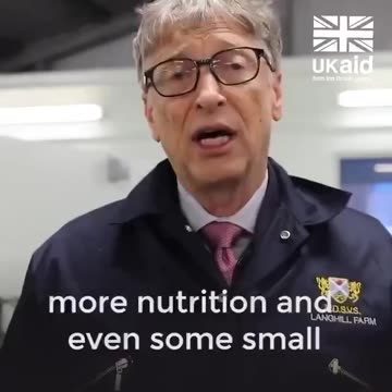 Is this his way of saying this is how they will "force feed" everyone the vaccine??