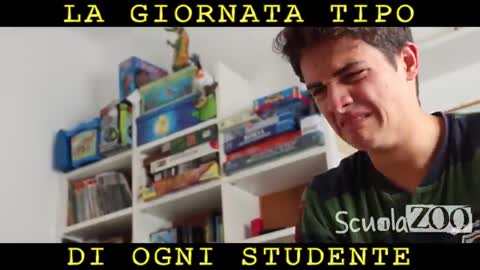 Giornata di uno studente