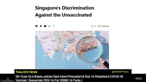 28-Year-Old Man in Bangladesh Dies from Myocarditis; COVID-19 Vaccine Blamed: Family to be paid $168K