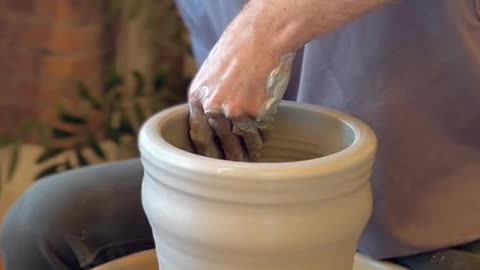 Maybe i shouldve kept this one #pottery #satisfying #asmr