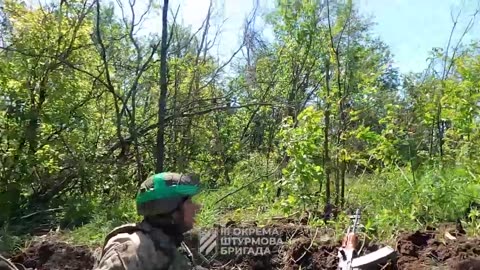 Attack aircraft enter enemy positions and begin battle