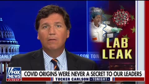 Tucker On COVID And It’s Origins, Confirming What We Knew All Along