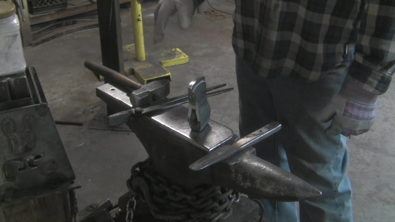 Forging a hatchet #2