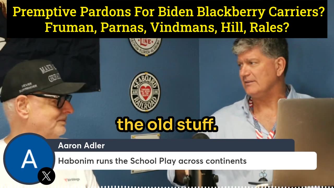 Will Biden Do Preemptive Pardons For Biden Blackberry Carriers? Will Musk Go After Them?