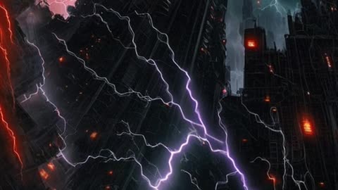 "Witness the Power of AI Animated Short in a Radioactive Storm!" 🔥🌪️