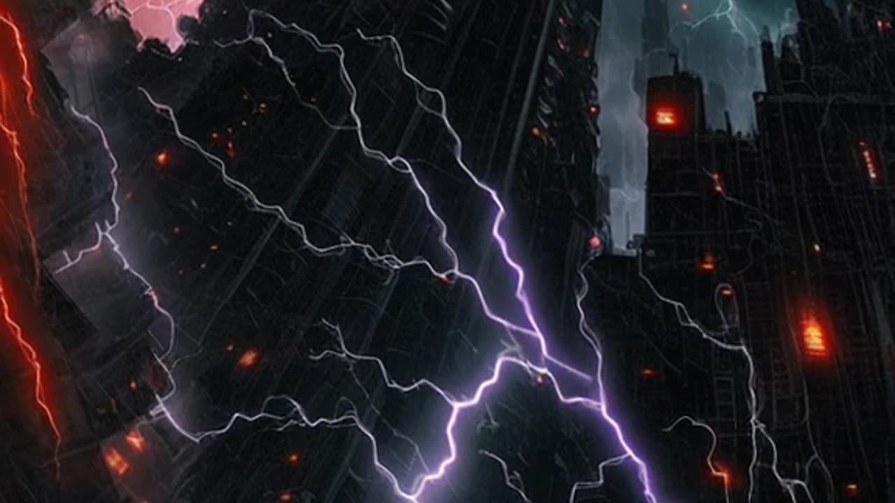 "Witness the Power of AI Animated Short in a Radioactive Storm!" 🔥🌪️
