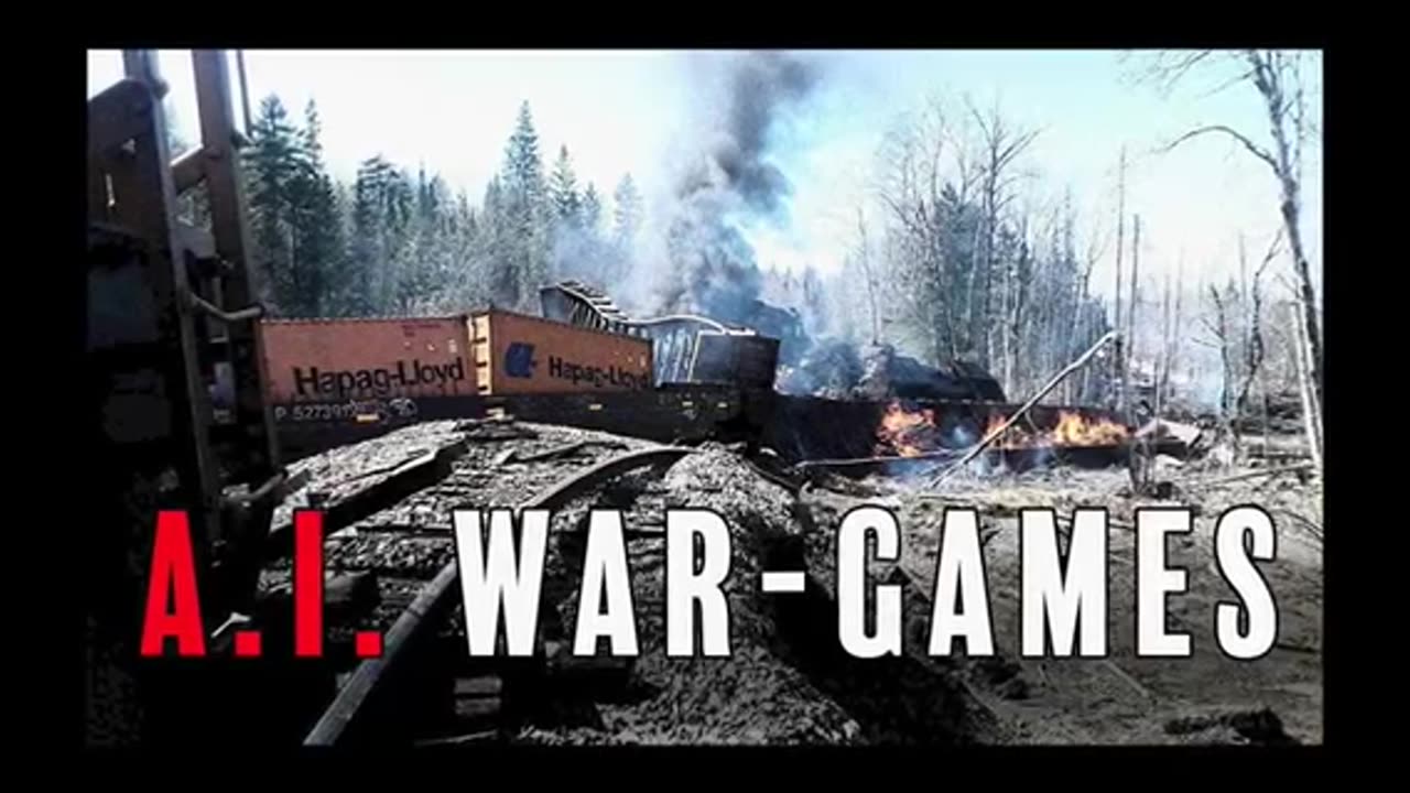 A.I. WARGAMES TRAIN DERAILMENTS FOOD PLANTS