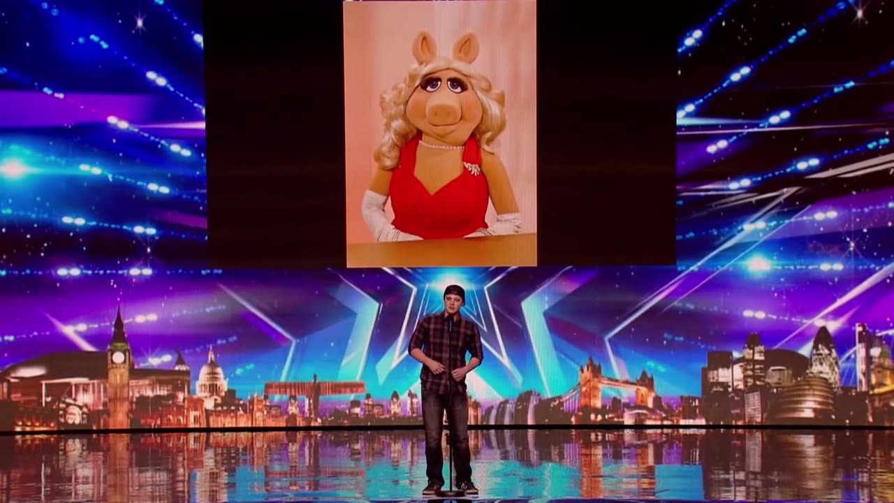 Peter Griffin, Elmo & More Sing Wrecking Ball On Britain's Got Talent