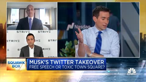 CNBC Panel Over Whether Trump Should Be Allowed Back on Twitter