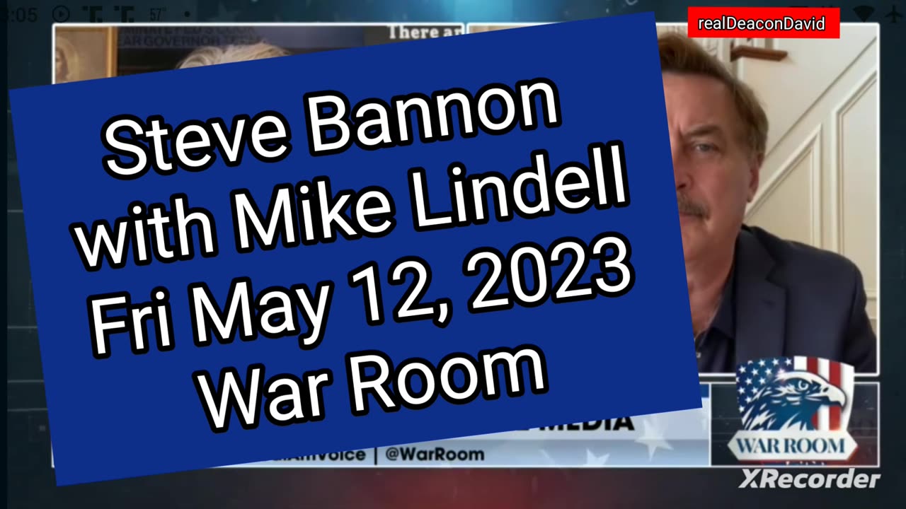 ELECTION FRAUD - 18sec of Bannon & Lindell on War Room