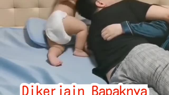 his father told him to sleep alone
