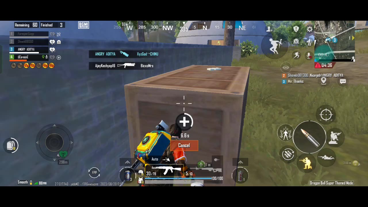 Impossible To Win 😰 | Intense Fight Gameplay | BGMI Short Video |