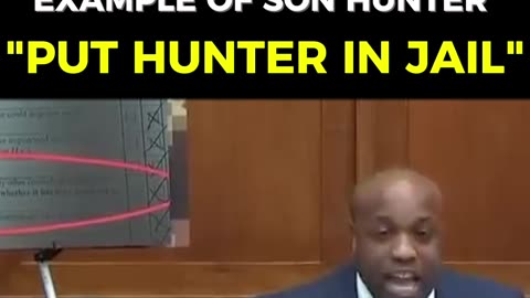 House Republican demands that they "Put Hunter in Jail!"
