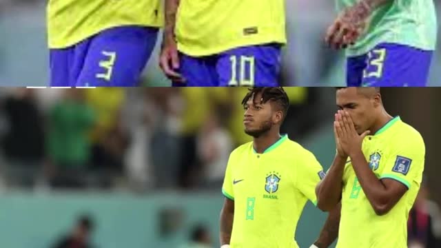 NEYMAR BREAKS DOWN CRYING BRAZIL'S devastating world cup loss | CROATIA WON #shorts #short