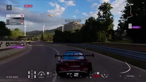 Gran Turismo®SPORT - Mitsubishi Lancer Gr. 3 1v1 Gameplay @ Sardegna Road Circuit Pro Difficulty