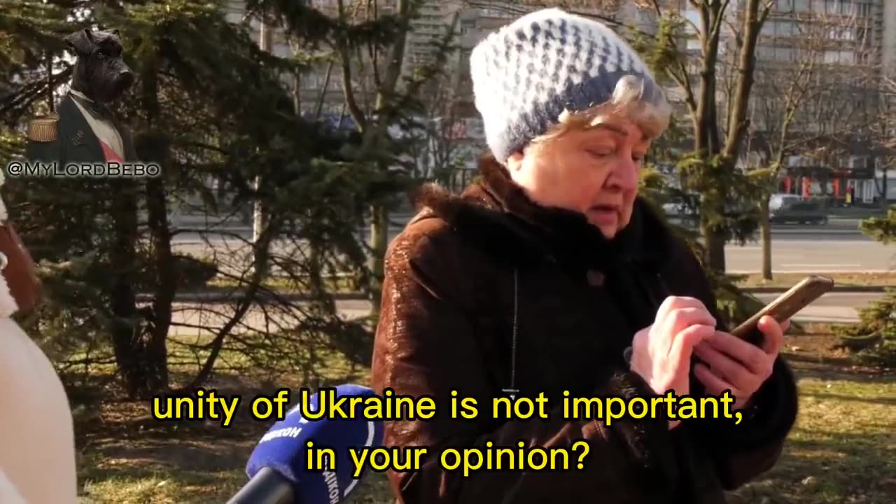 Ukrainian lady asked who started the war. She dropped the truth.