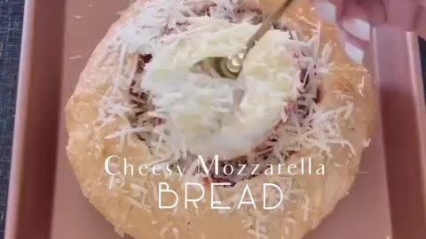 This Mozzarella Bread is a cheese-lover's dream come true!