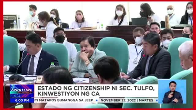 'Colorful' na lovelife niSec. Tulfo, inungkat sa pagdinig ng CA