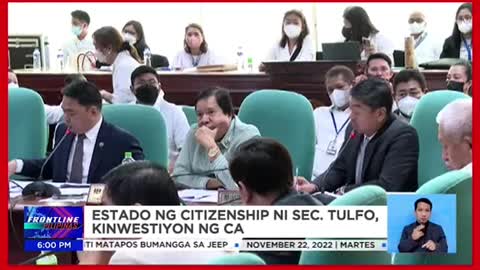 'Colorful' na lovelife niSec. Tulfo, inungkat sa pagdinig ng CA