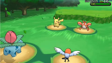 Pokemon X (Nintendo 3DS): Rival Pair Up Pokémon Battle