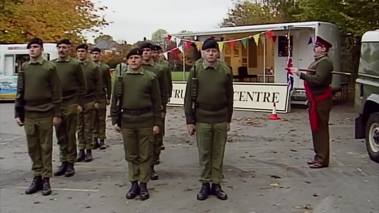 Funny Mr. Bean Army Time