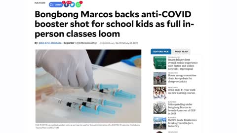 Booster | Bongbong Marcos