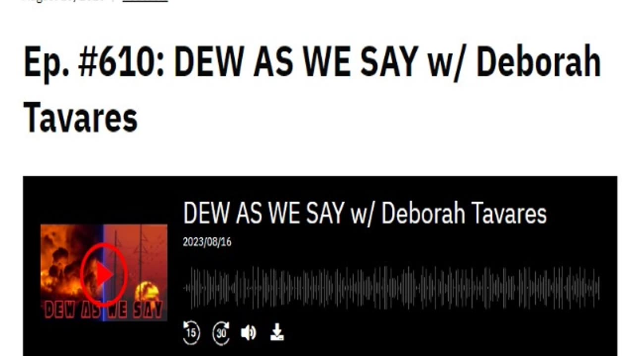 2023-08-16-Ep.-610-DEW-AS-WE-SAY-w-Deborah-Tavares-Into-The-Parabnormal-w-Jeremy-Scott