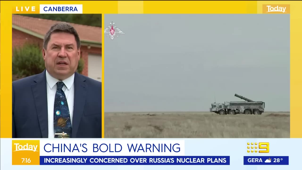 China issues grim warning for possible " nuclear world war 3"|News|War|Ukraine russia.