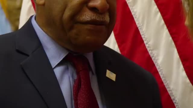 Welcome Leaders of Pacific Island nations and territories to the U.S. Capitol