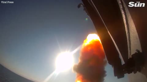 Russian warships 'destroy Ukrainian battalion with flurry of missiles'