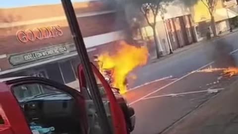The Ghost💀Rider🏍️In Real Life🔥