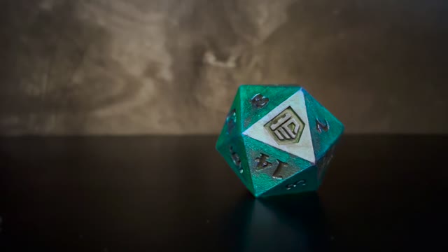 Color Changing Paintable Dice