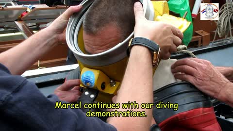 DWEG helmet diving Furieade 2014 part 3