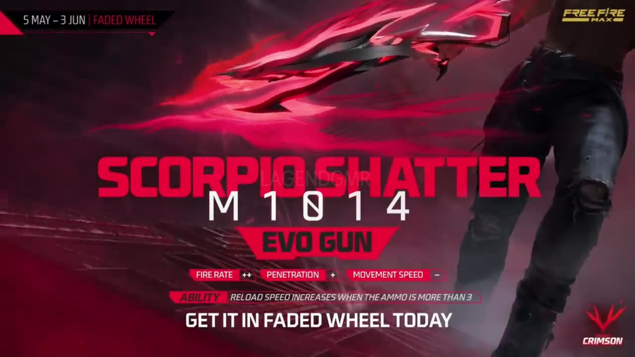 The all new Evo gun - Scorpio Shatter M1014 is here! | GARENA FREE FIRE MAX