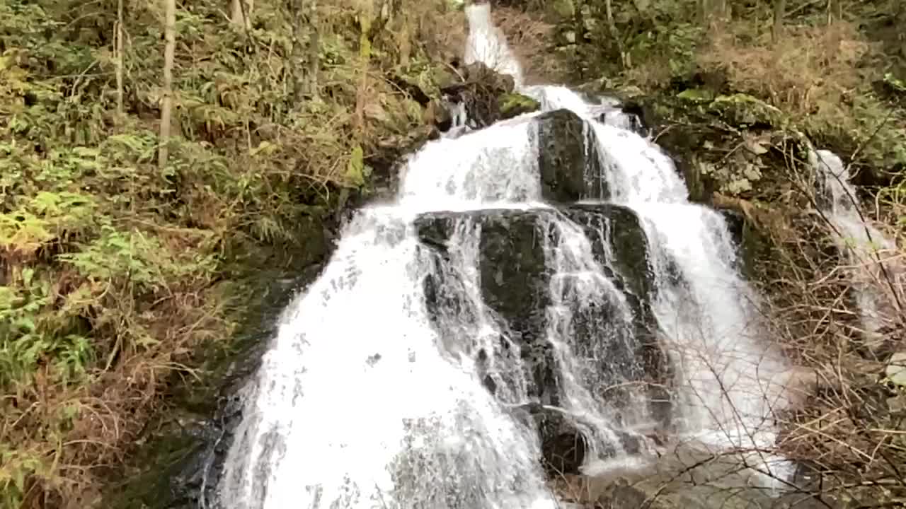 Sound of waterfall relaxing