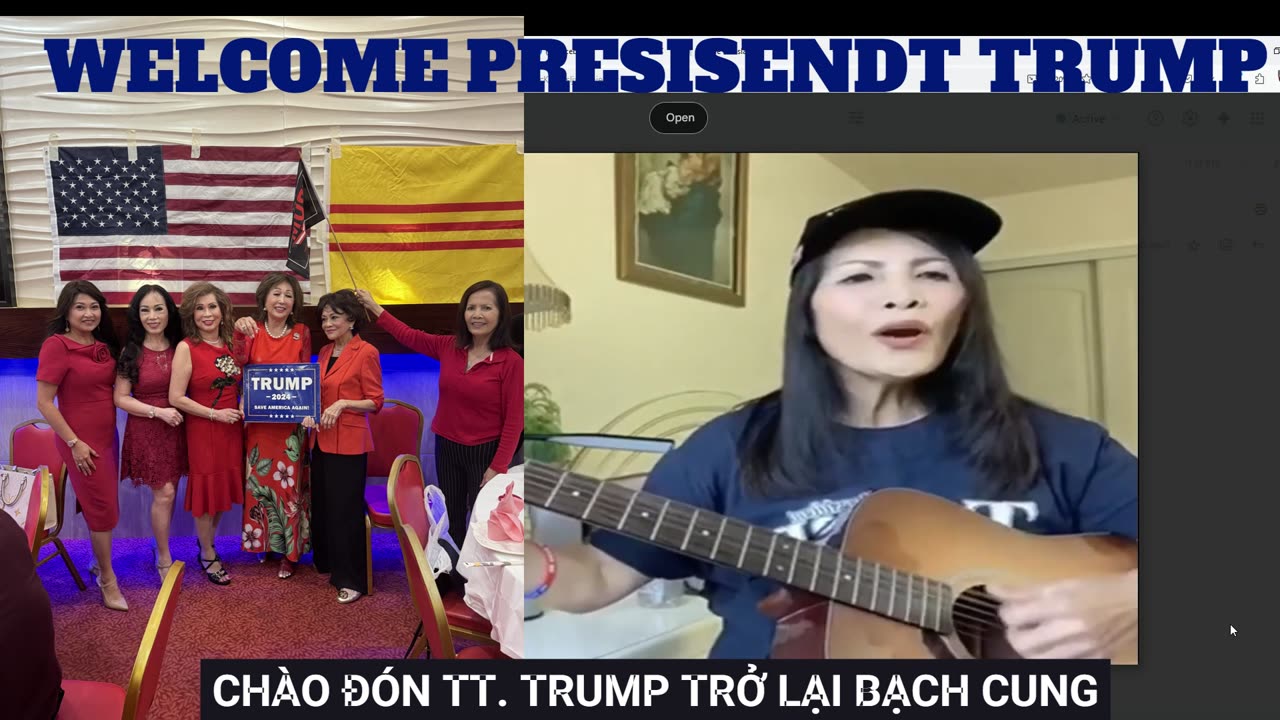 11/11/2024#PHONGTHU:WELCOME PRESIDENT TRUMP COME BACK WHITE HOUSE