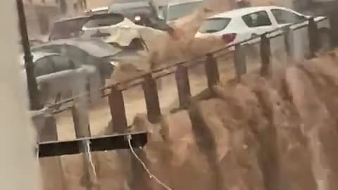 Inundación en valencia spaña