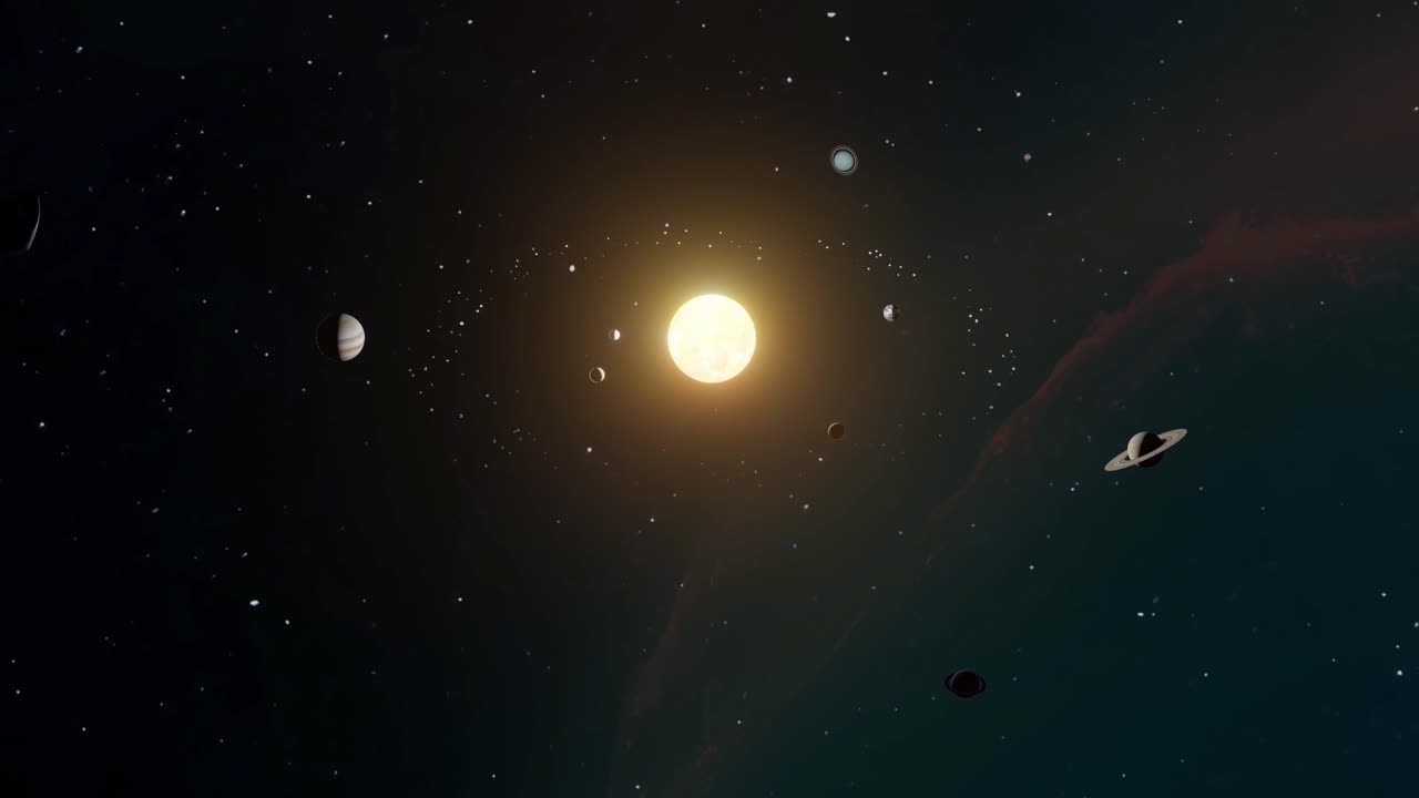 3d Animation of the Solar System