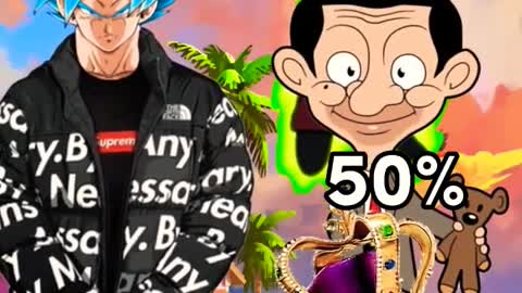 Drip Goku vs Shaggy,Mr Bean & King Bob Who is strongest #anime#shorts#dbz#dripgoku