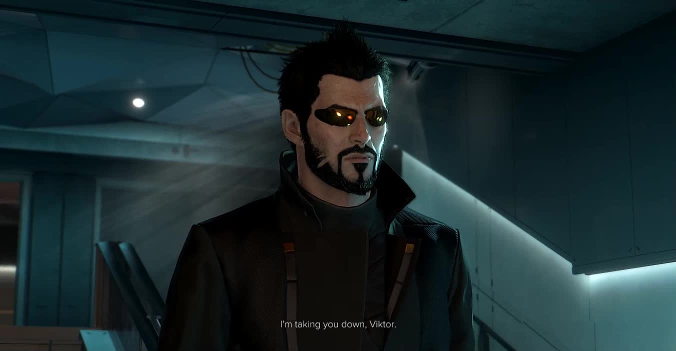 Viktor Marchenko Fighting Against Adam Jensen Deus Ex Mankind Divided Game-Play