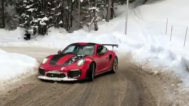 The snow drift