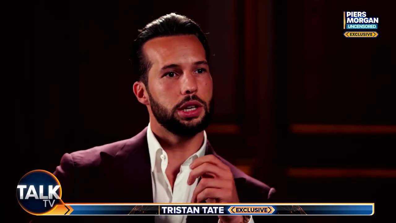 Tristan Tate & Piers Morgan full interview