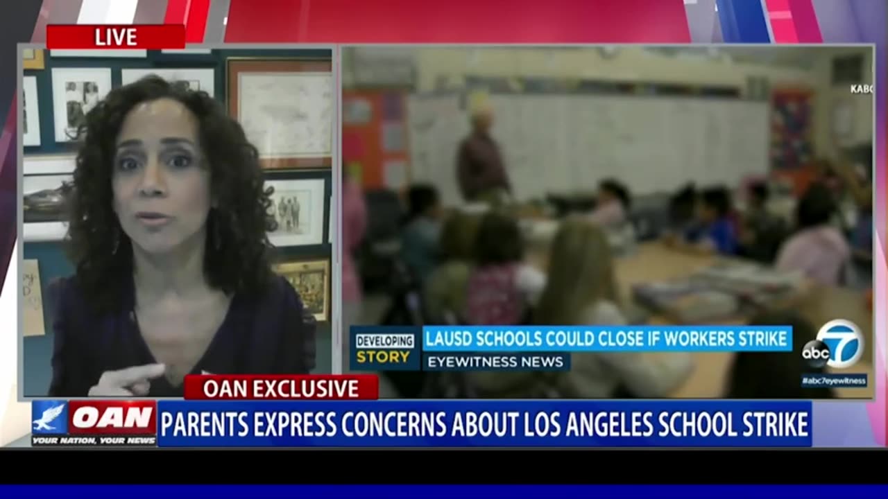 Massive LAUSD strike planned ; some parents say the teachers union is using students as pawns